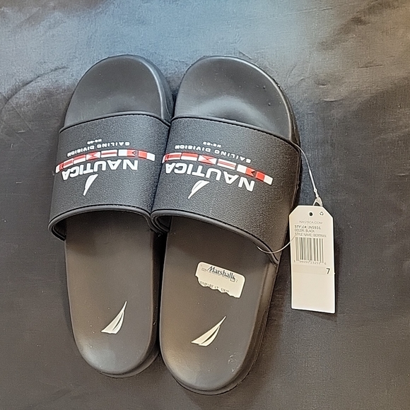 Nautica | Shoes | Brand New Nautica Kids Slipon Sandal Athletics Slide  Youth Big Kid | Poshmark